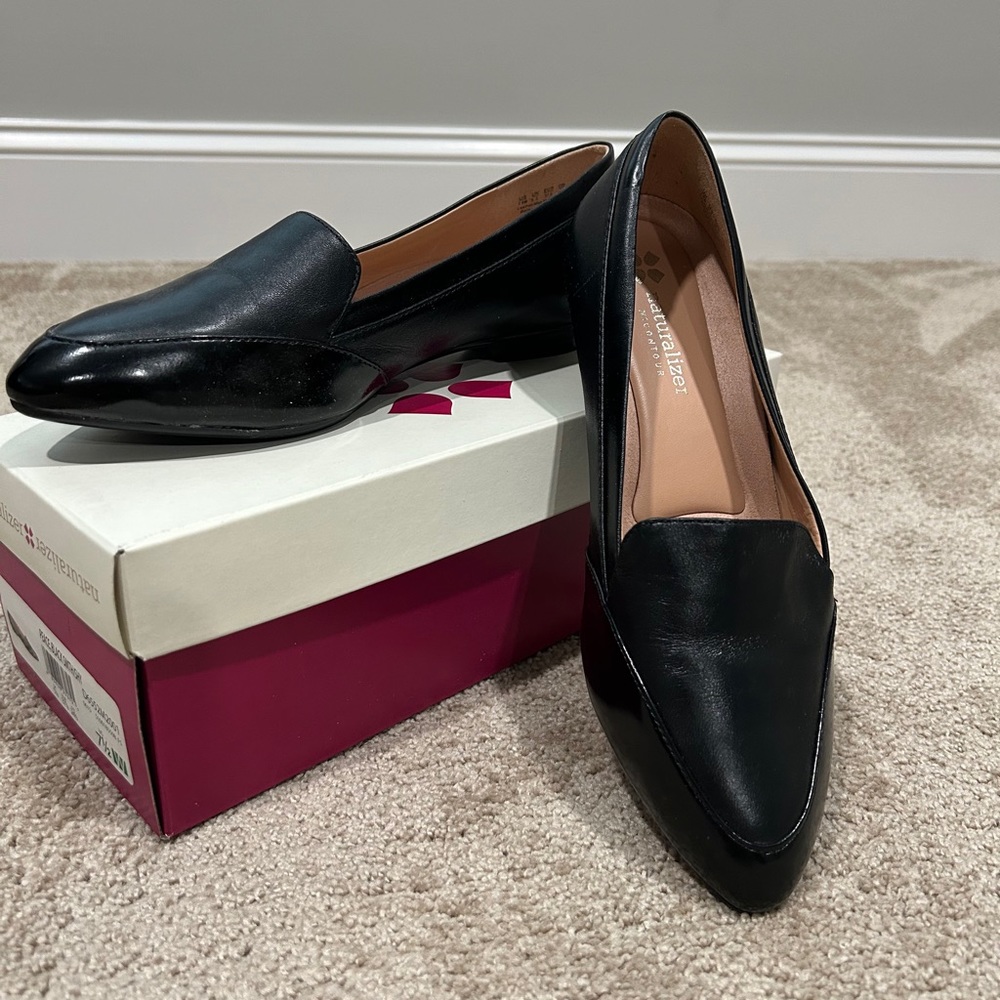 Black Loafer Shoe